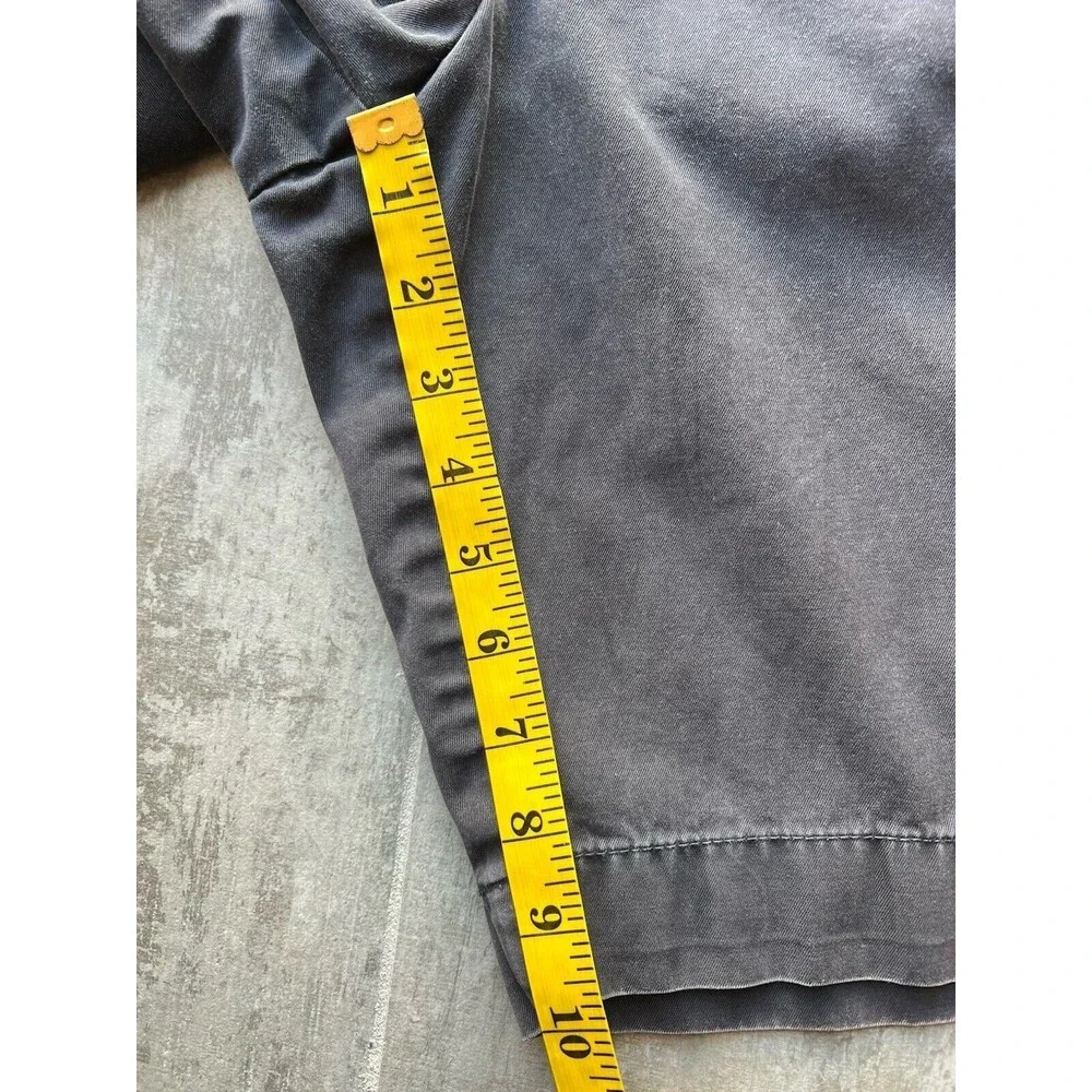$60 Tommy Hilfiger Men's Chino Shorts Classic Fit Dark Charcoal L 38 10